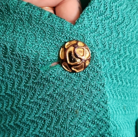 Misook Green Blazer with matching Shell Tank - Picture 5 of 13